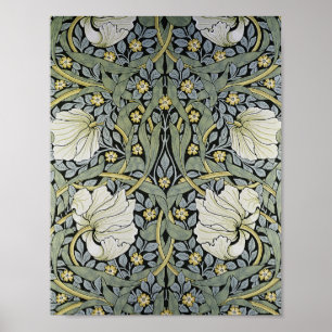Poster William Morris - design do papel de parede do
