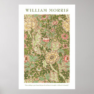 Poster William Morris Design Norwich Pattern