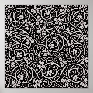 Poster William Morris Grapevine Wallpaper Padrão