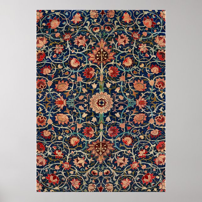 Poster William Morris Holland Park Carpet - Design (Frente)