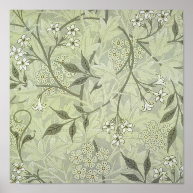 Poster William Morris Jasmine Botanical (Frente)