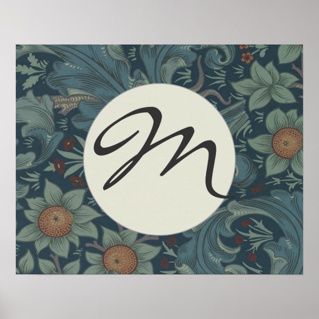 Poster William Morris Orchard Pattern Wallpaper (Frente)