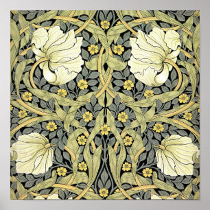 Pôster William Morris Pimpernel Floral Wallpaper