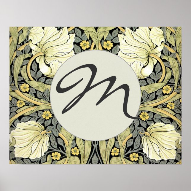 Pôster William Morris Pimpernel Floral Wallpaper (Frente)