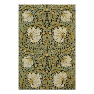 Pôster William Morris Pimpernel Vintage Pré-Raphaelite