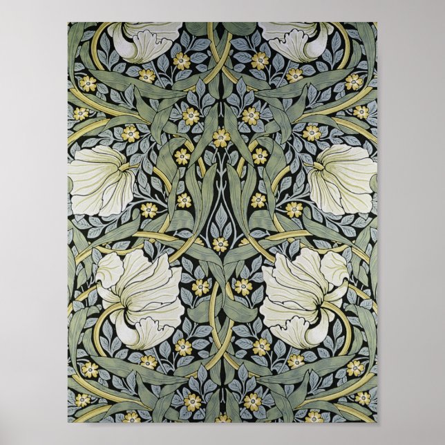 Poster William Morris - Pimpernel Wallpaper Design (Frente)