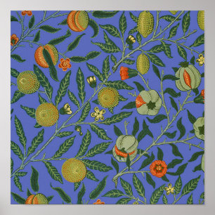 Poster William Morris Pomegranate Wallpaper