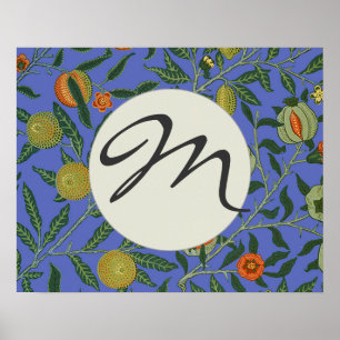 Poster William Morris Pomegranate Wallpaper