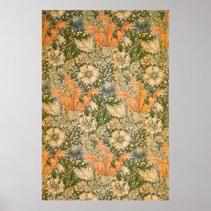 Poster William Morris Primavera Compton Flower Festival