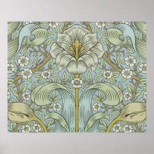 Poster William Morris Primavera Thicket Classic Pattern