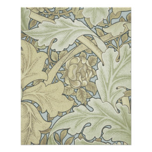 Pôster William Morris Rua James Acanthus Wallpaper