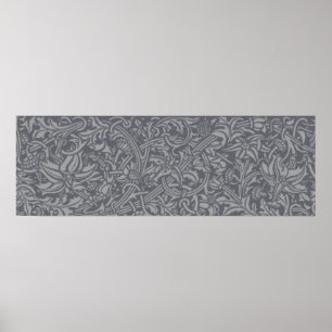 Pôster William Morris Thistle Floral Wallpaper Flor Art