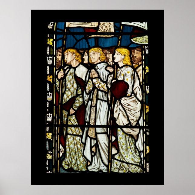 Poster William Morris, Todos os Santos (Frente)