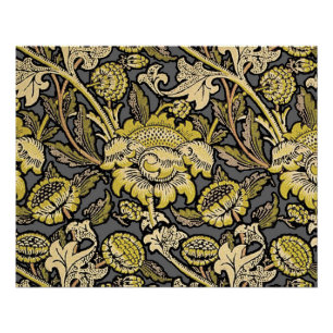 Pôster William Morris Wey Floral Wallpaper