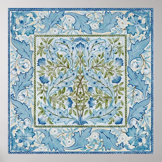 Poster William Morris Wilhelmina (Frente)