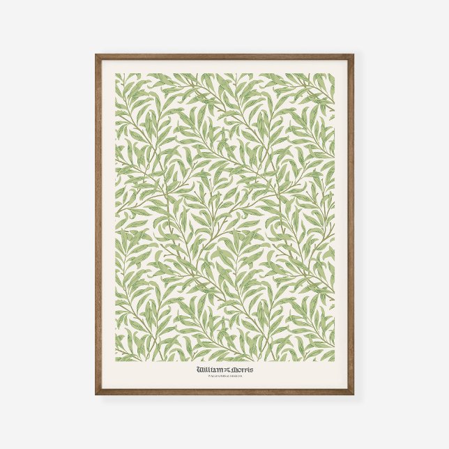 Poster William Morris Willow Bough Art Exhibtion Impressã (Criador carregado)