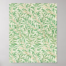 William Morris. Willow Bough. Vintage greenery