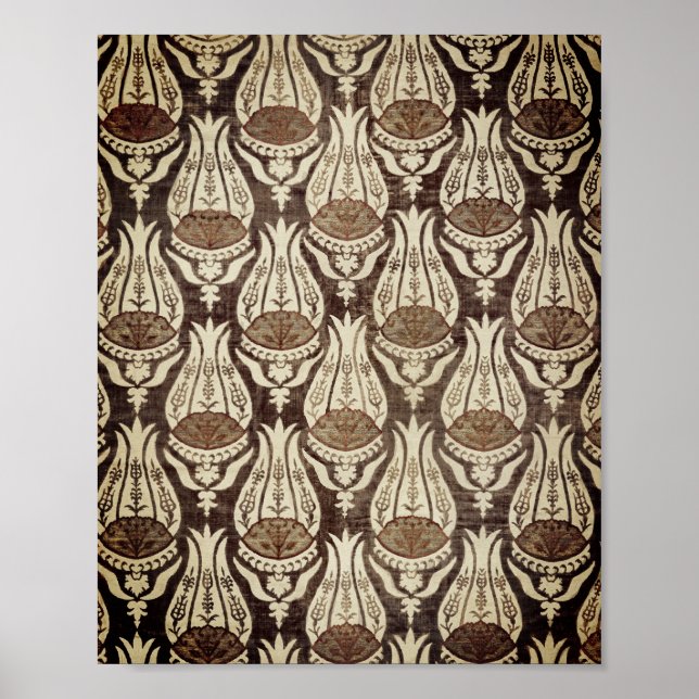 Poster William Morris's Furnishing fabric famous (Frente)