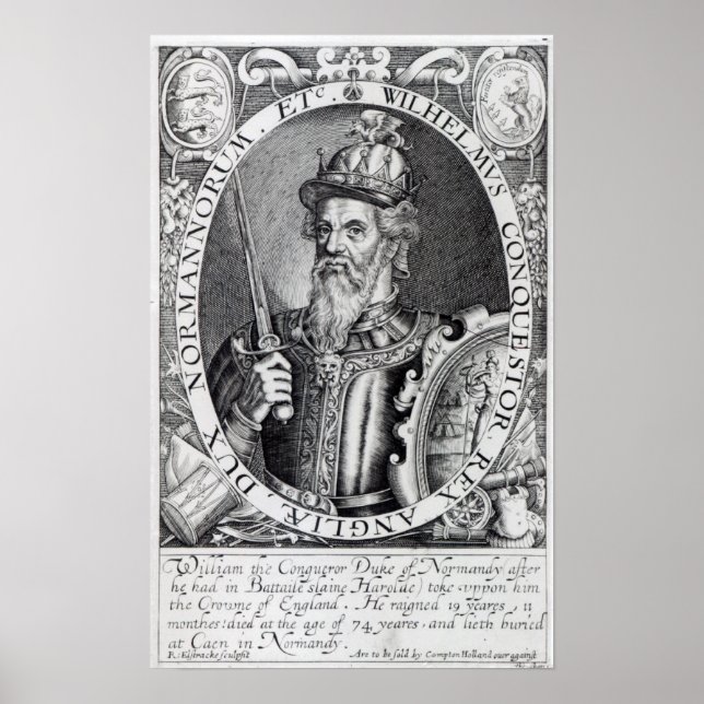 Poster William o Conquistador, 1618 (Frente)