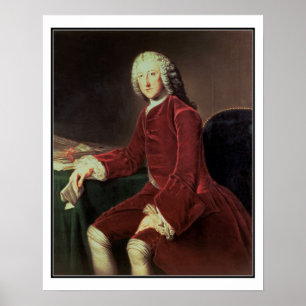 Pôster William Pitt a "pessoa idosa", mais tarde ø conde