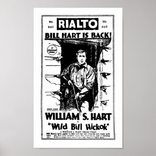 Poster William S. Hart silenciou o filme estrelado