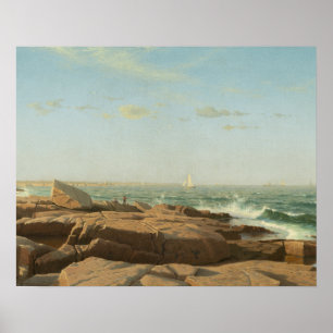Poster William Stanley Haseltine - baía de Narragansett