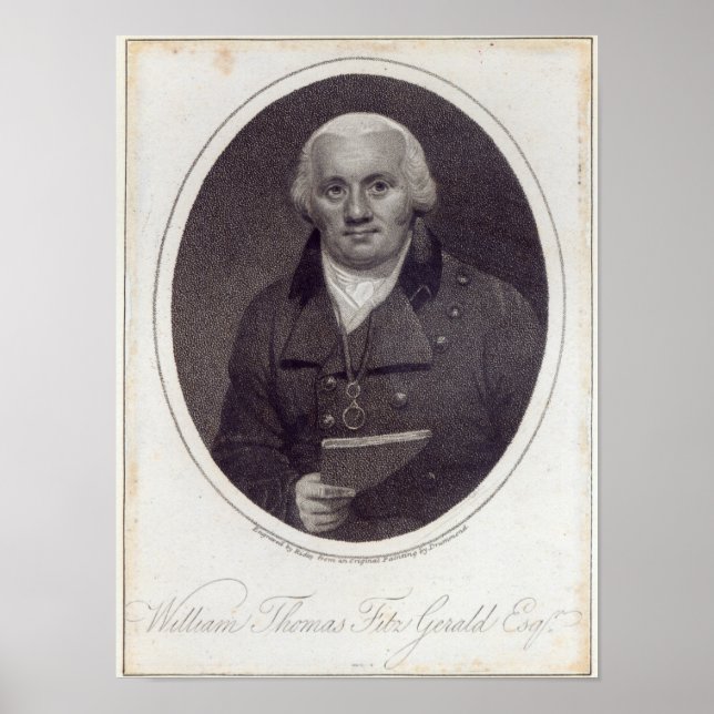 Poster William Thomas Fitzgerald (Frente)