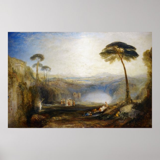 Poster William Turner - A tosse do Ouro (Frente)