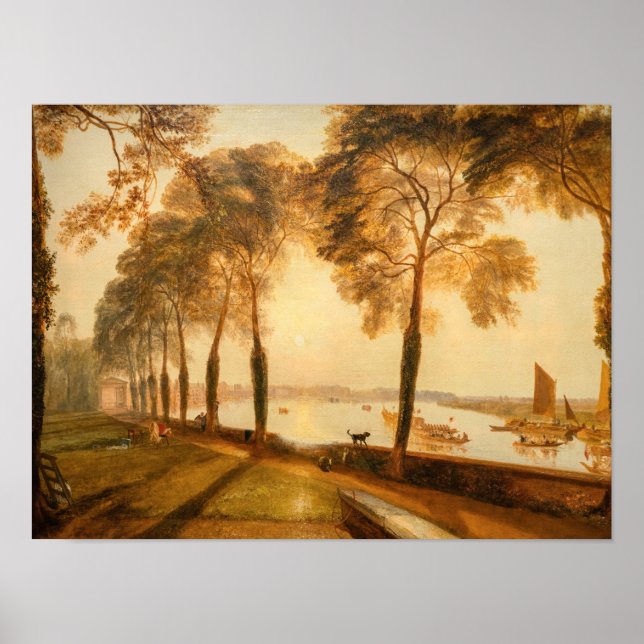 Poster William Turner - Mortlake Terrace (Frente)