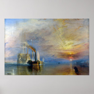Poster William Turner - O Fighting Temeraire
