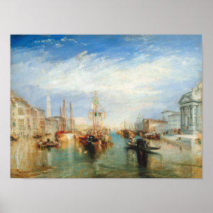 Poster William Turner - Veneza Pórtico Madonna della Salu