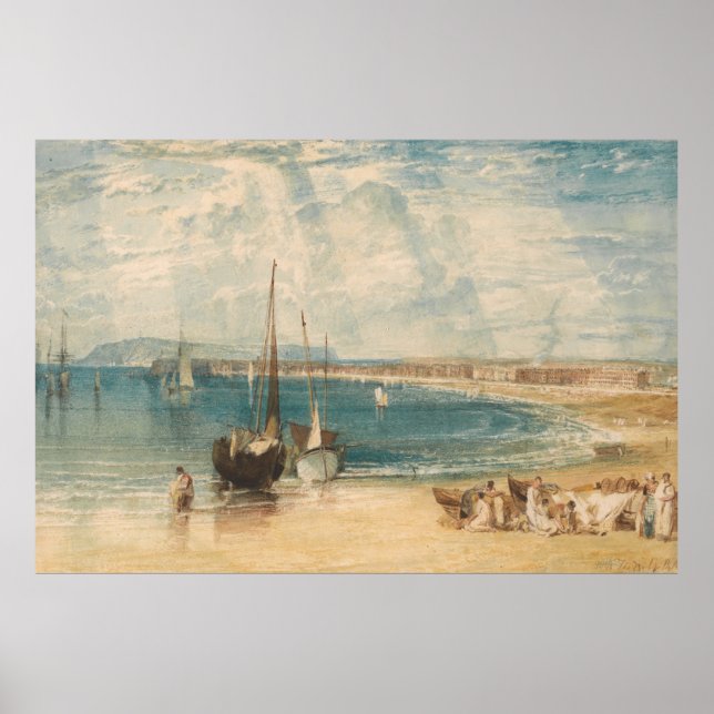 Poster William Turner Weymouth (Frente)