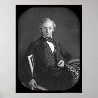 Pôster William Y. McAllister Daguerreótipo 1850