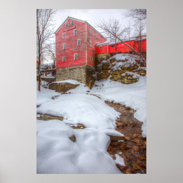 Pôster Williams Water Mill (Frente)