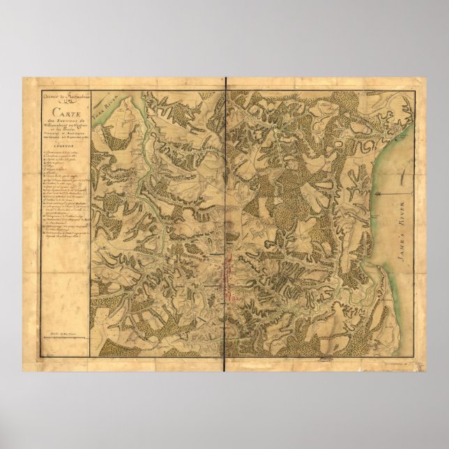 Poster Williamsburg na Revolução (Frente)