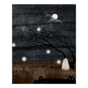 Pôster Willow Wisp Ghost