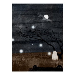 Pôster Willow Wisp Ghost