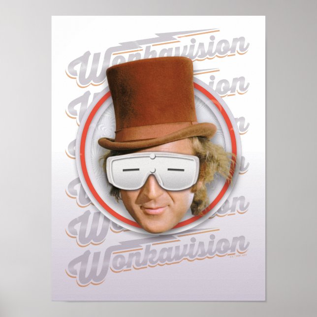 Poster Willy Wonka in Wonkavision Goggles (Frente)