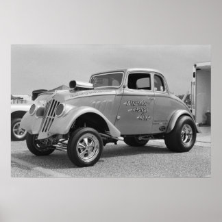 Poster Willys Gasser 1 - Arrasto de Vintage