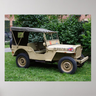 Pôster Willys MB Jeep