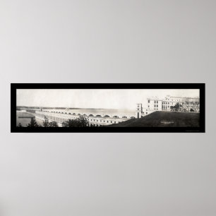 Pôster Wilson Dam Power House Foto 1933