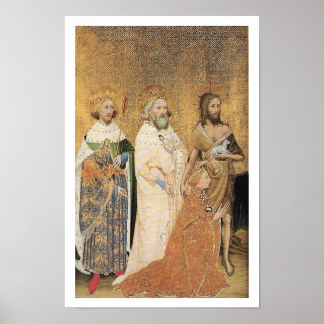Poster Wilton Diptych (Lado esquerdo) (Frente)