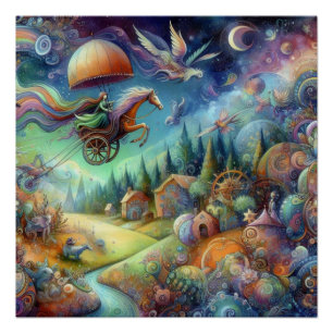 Pôster Wimsical Pony