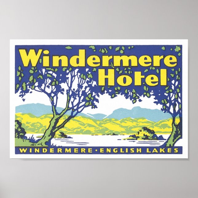 Pôster Windermere Hotel English Lagos (Frente)