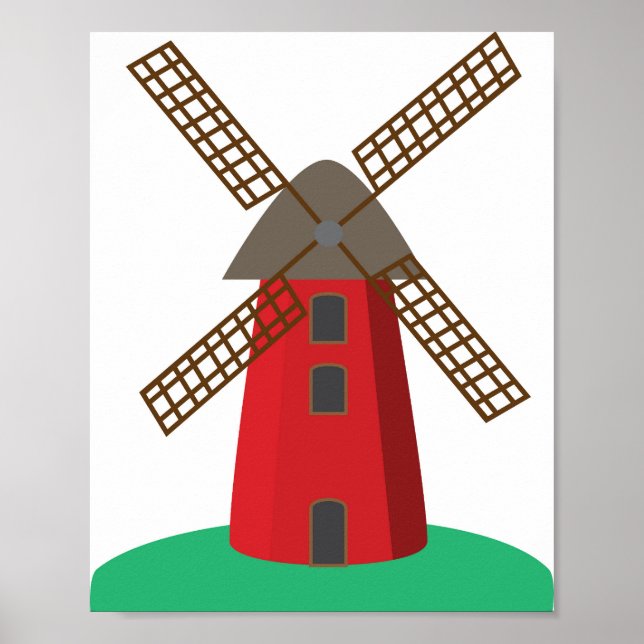 Poster Windmill (Frente)