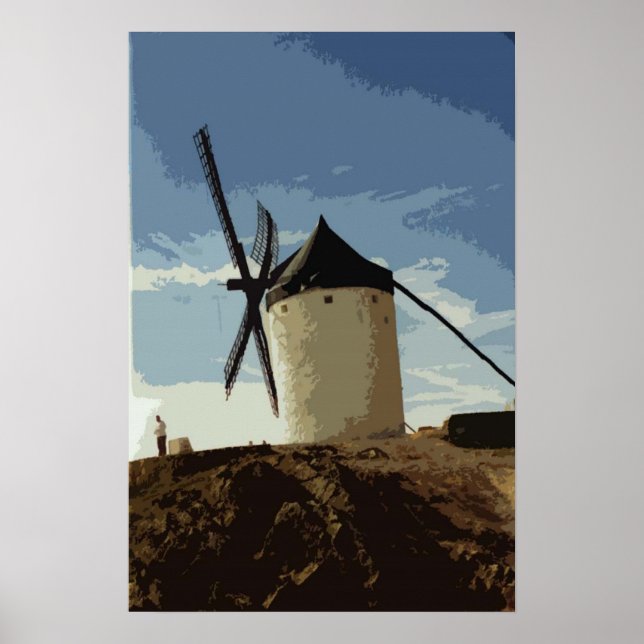 Poster Windmills Espanhol (Frente)