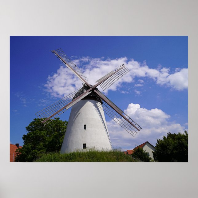 Poster Windmühle Minden-Dützen (Frente)
