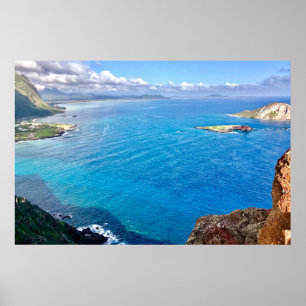 Poster Windward Oahu Ocean