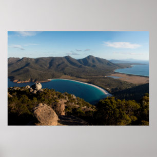 Poster Wineglass Bay, Tasmânia, Austrália