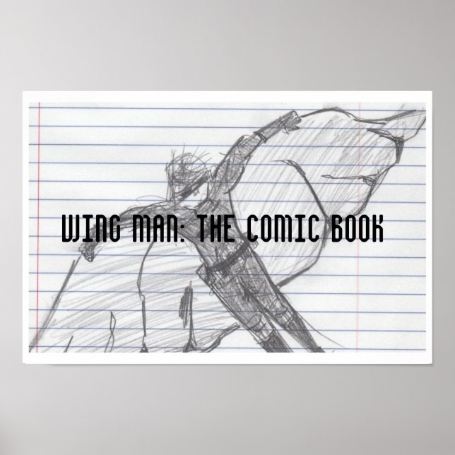 Pôster Wing Man Concept Art (Frente)